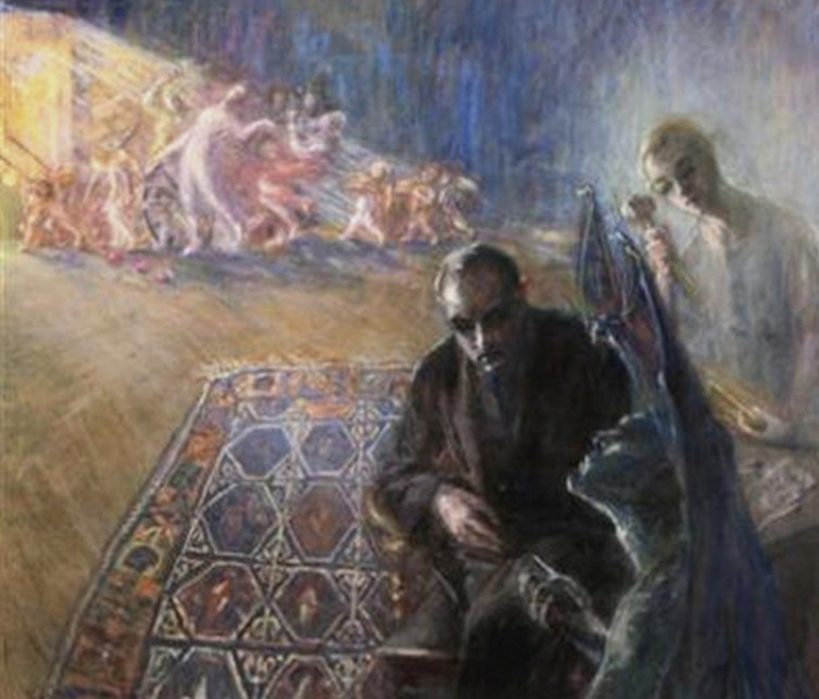 Augusta Kochanowska's painting "Salvation", 1927